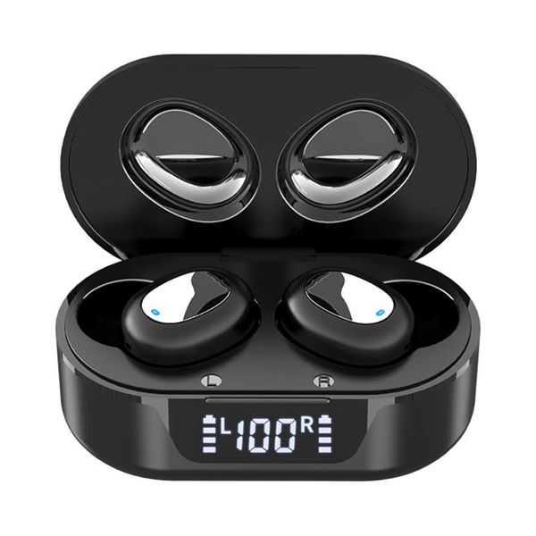 

headphones & earphones bluetooth stereo headset sports smart noise reduction earplugs with microphone charging box mini