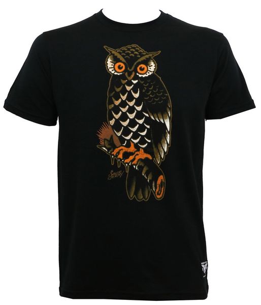 

sailor jerry tattoo who owl slim fit black m l xl 2xl new cartoon men new fashion sport hooded sweatshirt hoodie t shirt