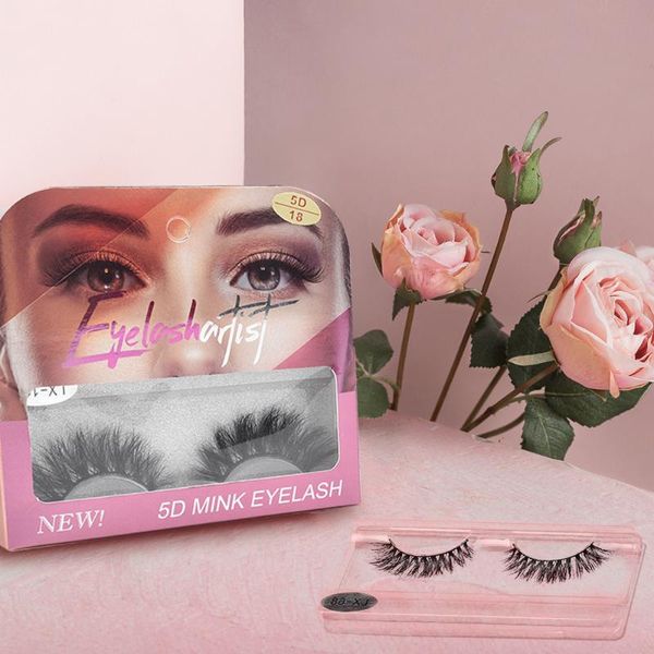 

false eyelashes lashes mink 25mm wholesale box package fluffy bulk