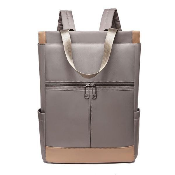 

backpack style oxford waterproof 14 inches lapwomen large capacity ladies hand double shoulder bags female bagpack travel