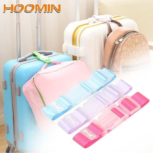 

hoomin carrying clip anti-lost baggage hanging buckle straps suitcase bag straps adjustable nylon luggage1