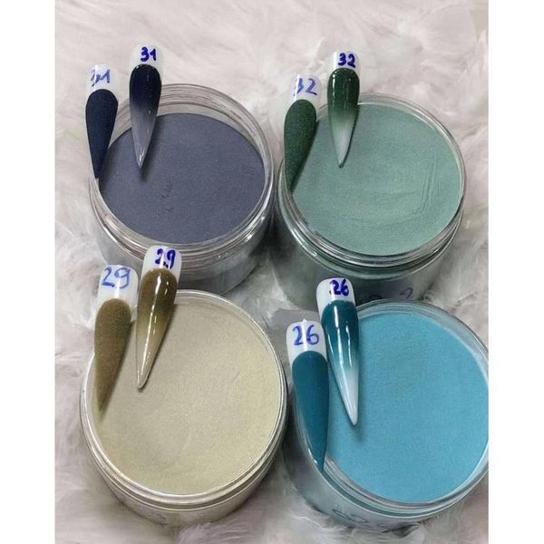 

1 ounce acrylic powder collection nail glitter powder extension builder/dipping/nail art carving decoration manicure dus jlliju, Silver;gold