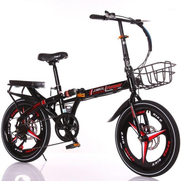 

bikes children's folding bicycle primary school men's and women's speed 16 20 inch ultra light portable