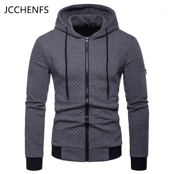 

jcchenfs 2018 bomber jacket men zipper autumn winter outerwear men's cardigan hooded jacket sweatshirt male plaid hoodie coat1, Black