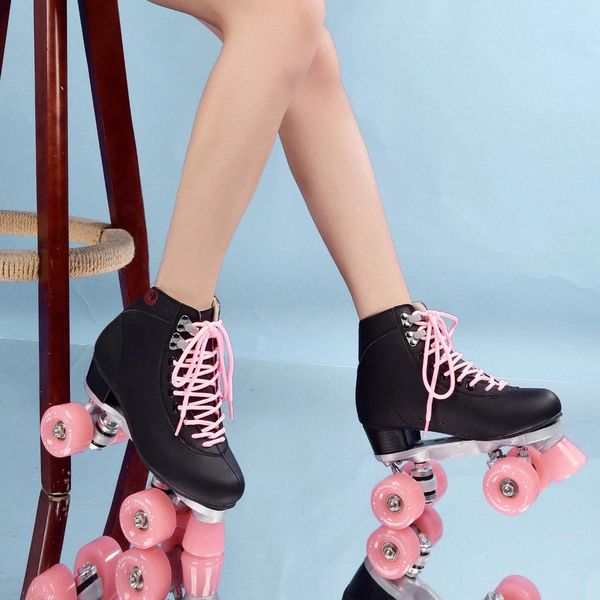 

roller wheel roller skate quad 4 wheels skate shoes #2n9i
