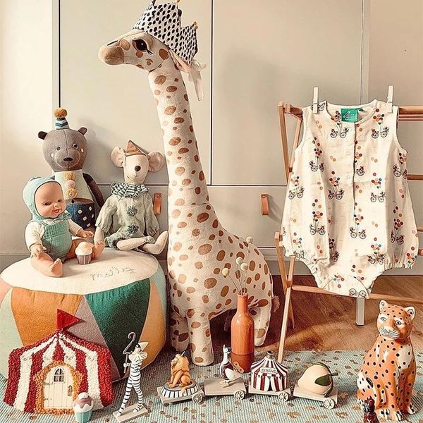 

67cm cute giant size giraffe plush toys cute stuffed animal soft giraffes doll toys for children baby birthday gift
