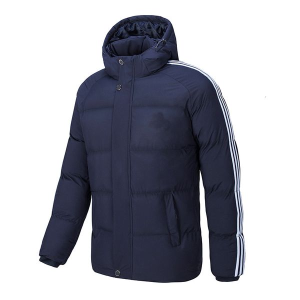 

down off season fashion stand collar korean version men's cotton padded jacket 17688, Black