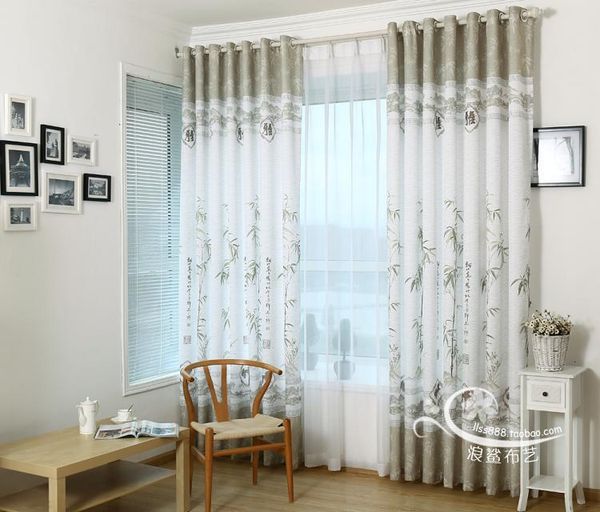 

curtain & drapes simple tulle pure color fresh custom for living room bedroom