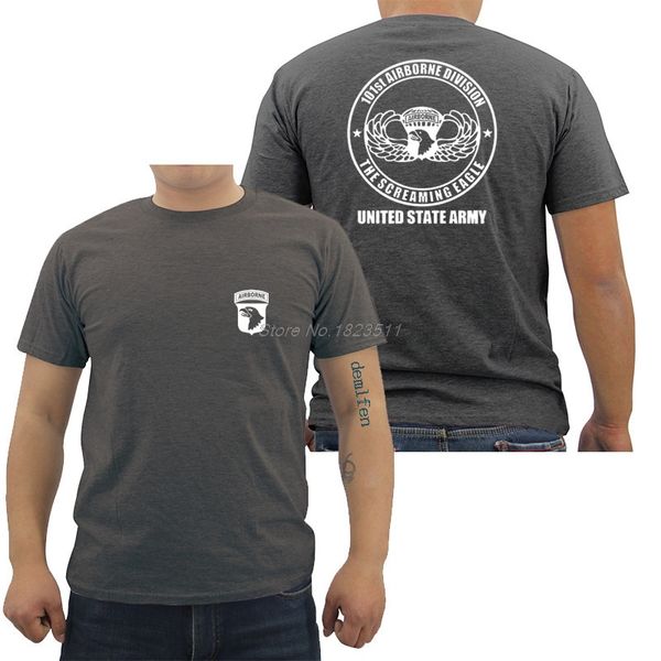 

2018 new summer style fashion 101st airborne veteran special force military army 2side hip hop s hoodie designers t shirts sweatshirt