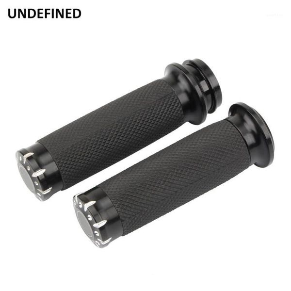

motorcycle electronic hand grips 1 inch throttle rubber handlebar for touring street glide road glide softail dyna fxdls1