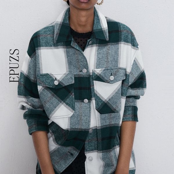 

winter coats and jackets women plaid jacket loose korean jackets ladies oversized jacket winter coats female autumn 201030, Black;brown