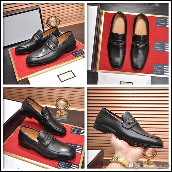 

c6 luxury patent leather men shoe men wedding oxford shoes office suit men's casual shoes man dress shoes 33, Black