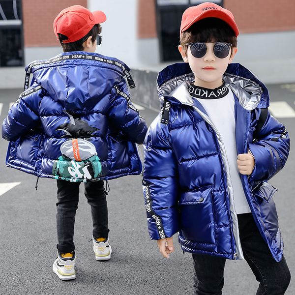 

swinter and children's padded new wear boys' down cotton clothes in 2020, Blue;gray