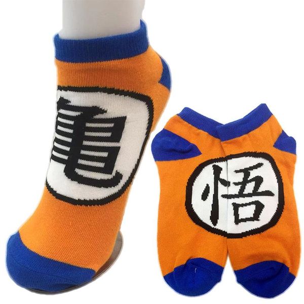 

dbz son goku short socks colorful stockings tight cute japan anime fashion ankle casual dress socks cosplay gift 1009
