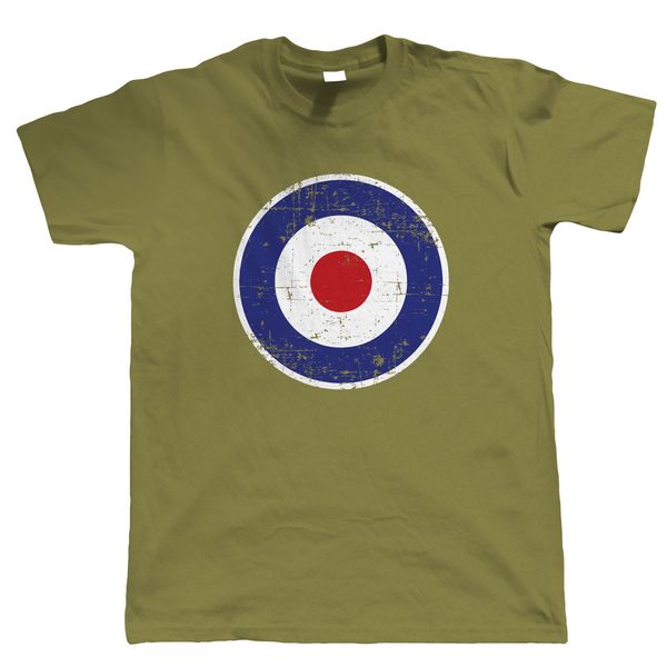 

2019 100% cotton retro mod raf target, mens scooter t shirt, gift for dad him sport hooded sweatshirt hoodie