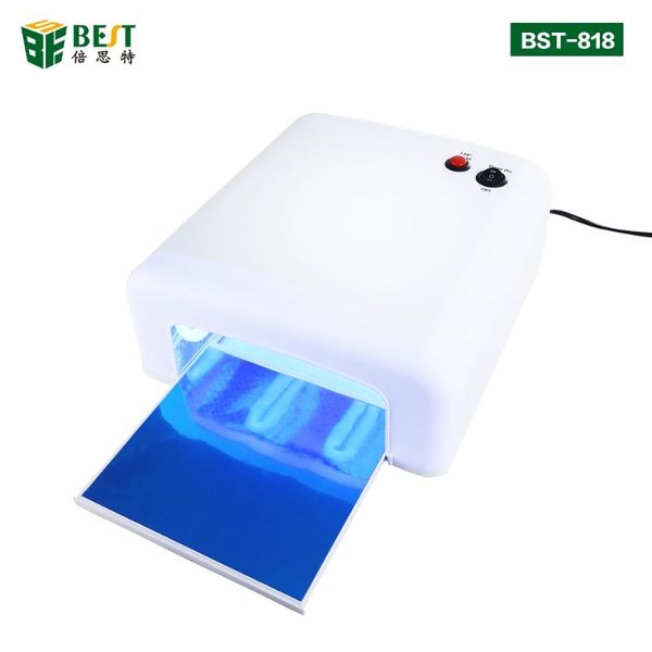 

36w uv lamp nail dryer white curing for uv nail gels polish cell phone screen dryer