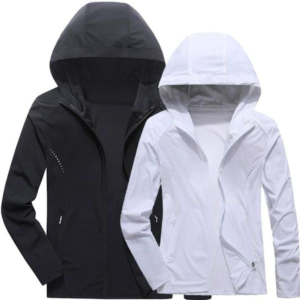 

outdoor jackets&hoodies thin breathable trench coat couples 2021 style youth korean-style hooded jacket raincoat, Blue;black