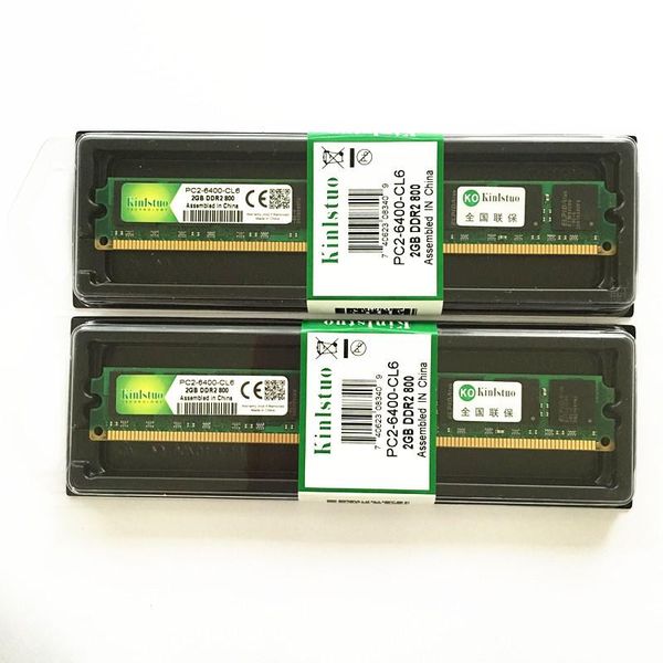 

kinlstuo brand ddr2 2gb ram 800mhz/667mhz pc 6400/5300 for all memory 240pin deskrams new rams ing