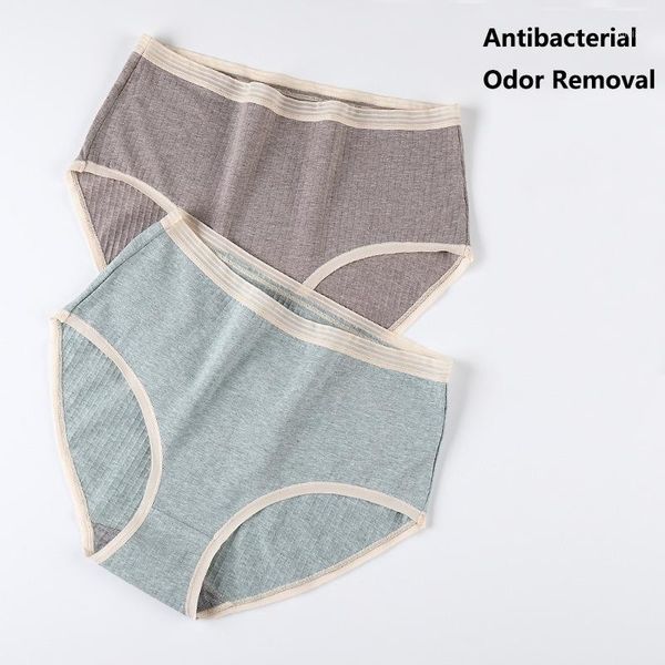 

plus size panties women pure cotton briefs woman underwear women's lingerie antibacterial crotch high-waisted buttock girlfriend1, Black;pink