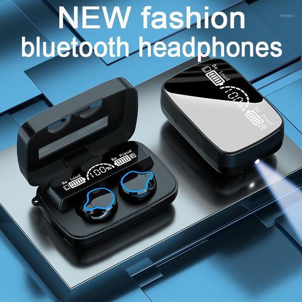 

wireless earbuds tws earbuds waterproof bluetooth earphone 5.0 auriculares bluetooth mic sports new fashion earphone touch led1