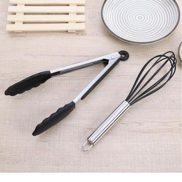 

kitchenware 10 pcs/set of non - stick pan kitchen utensils set sile kitchenware cooking utensils kitchen set for bbybop