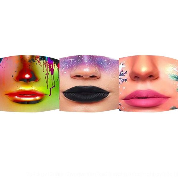 

5rf9 mask kidluxuryfactoryretail package5 layer anti dust protective designer face mask mascarilla, Black