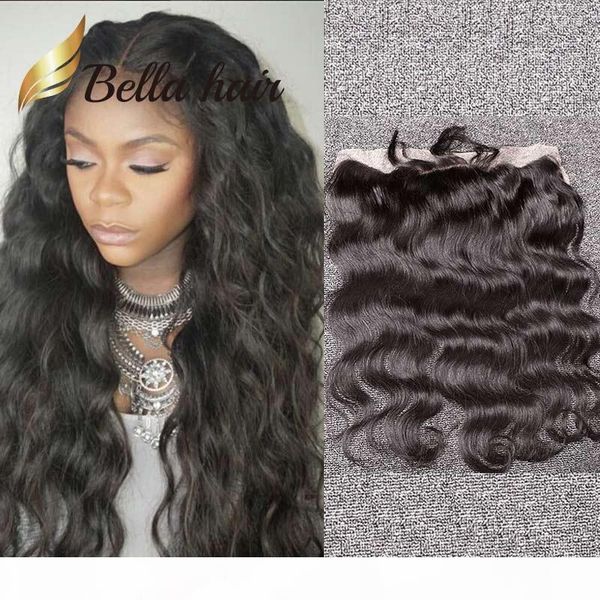 

8~20inch human hair closures 13*4 natural color brazlian indian peruvian body wave lace frontal closure hair extensions ing, Black;brown