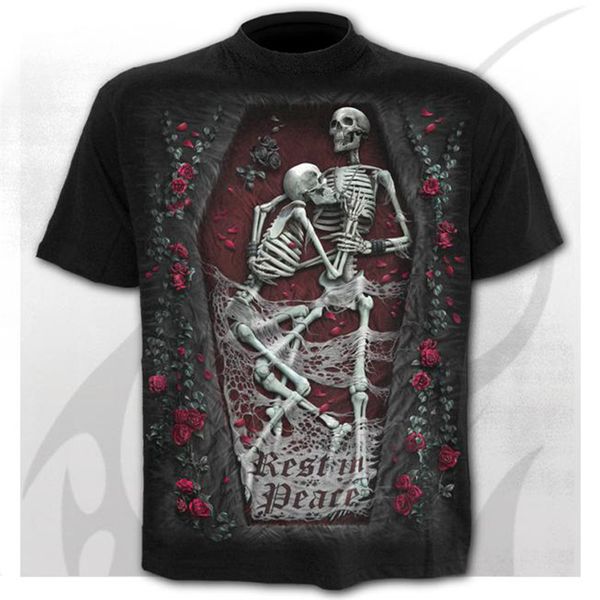 

2020men skull ghost rider cool 3d print shirts hentai hentai funny men clothing