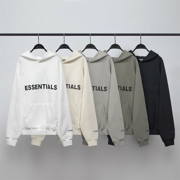 

cotton-blend fleece hoodie oversize raglan pullover winter streetwear, Black