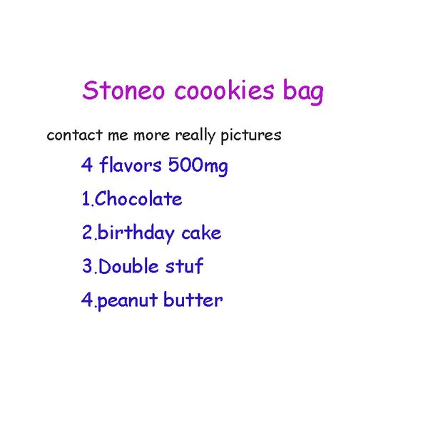 

600mg stoneo cookies mylar bags medicated edibles infused chips budheads trips ahoy gummies canaburst canna butter gasheads plastic bags