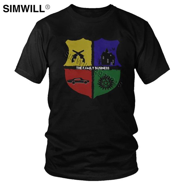 

supernatural the family business mens breathable short sleeve soft crew neck tv tees custom print hooded sweatshirt hoodie men t shirt
