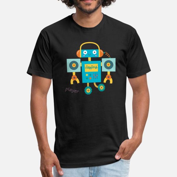 

улыбающийся робот t shirt cute уникальная модный костюм толстовка толстовка