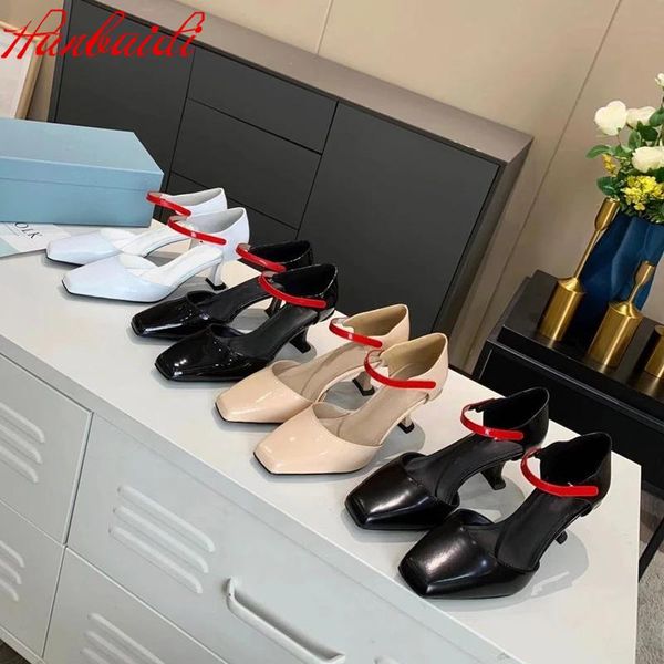 

luxury slik crystal sunflower med heels pumps party dress ladies leather shoes fashion designer zapatos de mujer, Black