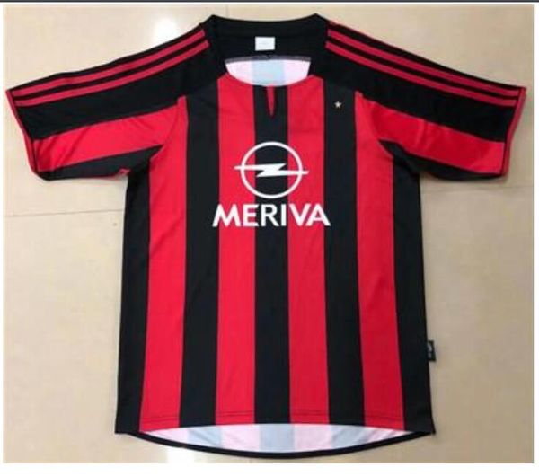 

retro 1990 2000 1962 1963 2007 2002 2003 2004 ac milan gullit soccer jersey 1988 96 97 van basten kaka inzaghi football shirt, Black;yellow
