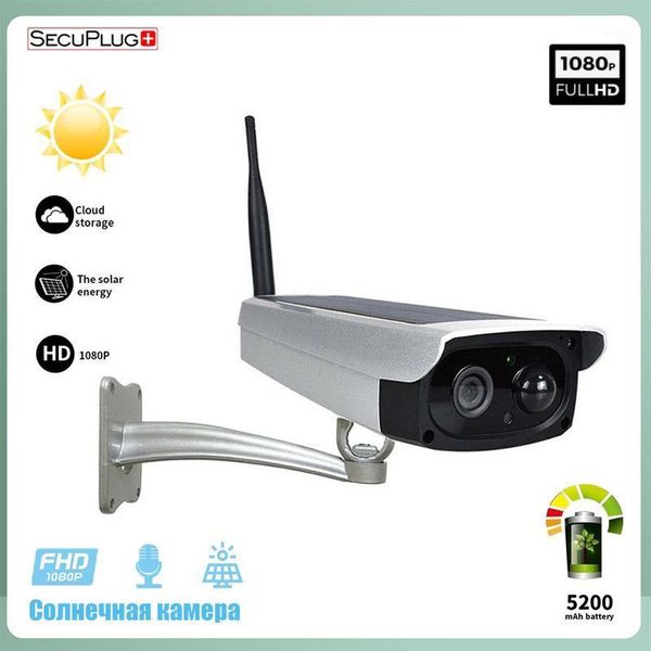 

cameras 2021 s outdoor waterproof solar energy powered security camera s1 hd night vision home monitor wireless1
