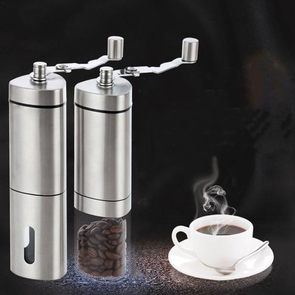 

electric coffee grinders manual grinder washable ceramic core stainless steel handmade mini portable bean burr mill kitchen tool