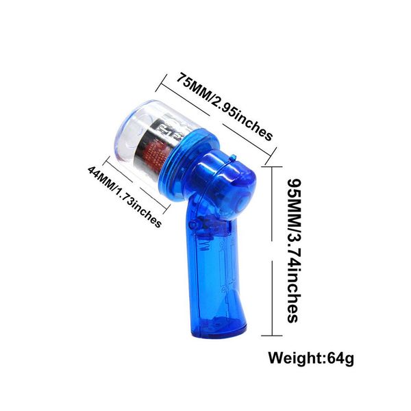 

2020 plastic electrical cigarette hookah pipe smoking filter herb spice tobacco grinder smoking crusher hand muller smoke wmtkyu mywjqq