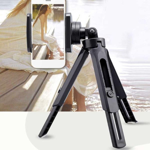 

tripods mobile phone clip tripod live video horizontal vertical self-timer fixed stem universal support lfx-ing1