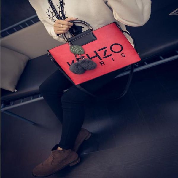 

hairball of bag new female tote wave bag letters messenger ladies handbag shoulder shopping bags cv8d7 mukk