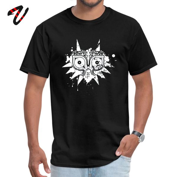 

sport shirts zelda majoras mask fall cute summer short sleeve lucifer techno o neck men t-shirts summer tee-shirts