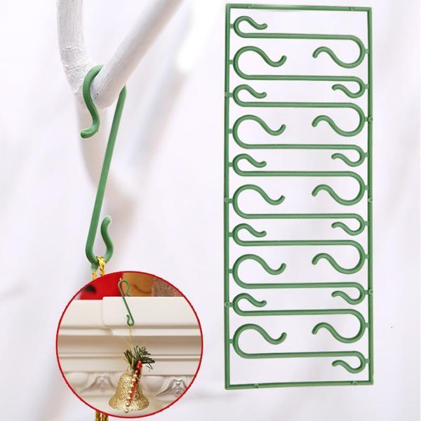 

hook for home dolls santa claus hanging ornaments hooks pendants christmas tree decoration 10pcs