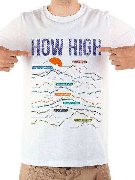 

the highest mountain range on earth funny geek t shirt homme white casual short sleeve t shirt men sport hooded sweatshirt hoodie