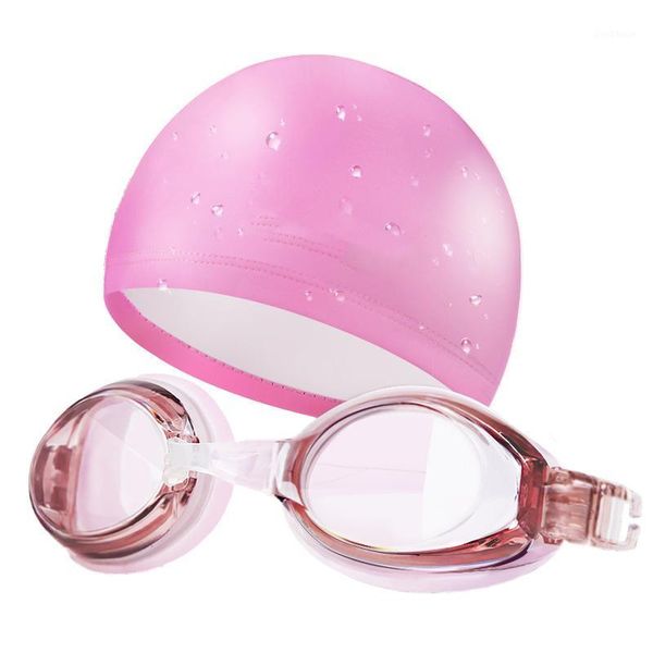 

swimming glasses waterproof anti-fog arena prescription swim eyewear water silicone big diving goggles men women1