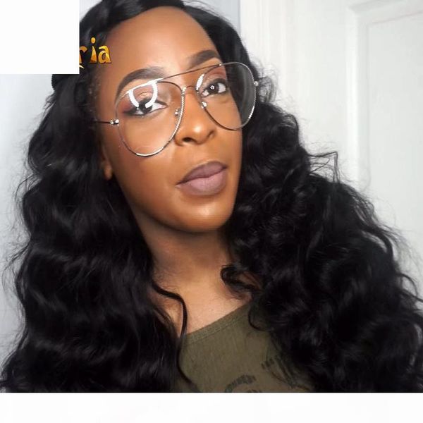 

pre plucked glueless peruvian brazilian malaysian indian loose wave full lace human hair wigs with non remy hair lace front wigs, Black;brown