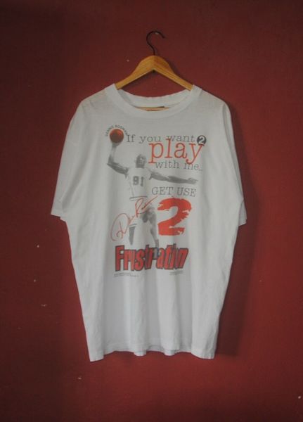 

vintage 90s dennis rodman shirt xl sport hooded sweatshirt hoodie