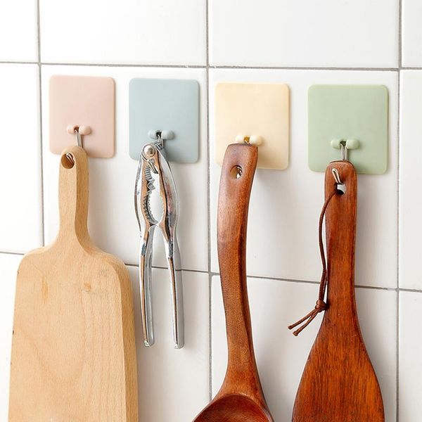 

1pc strong transparent suction cup sucker wall hooks hanger for kitchen bathroom wall hooks stainless steel adhesive hook