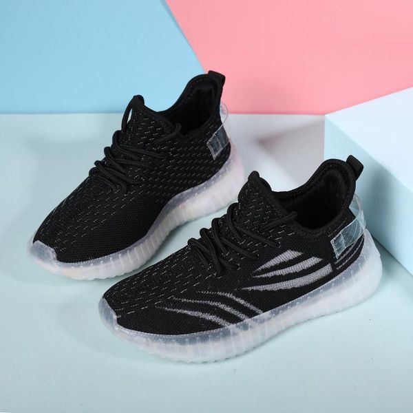 

дети mesh повседневная обувь девушки кроссовки дети банер спорт обувь детская обувь для девочек обувь light cute pink flat boy kid jllwzd bd, Black