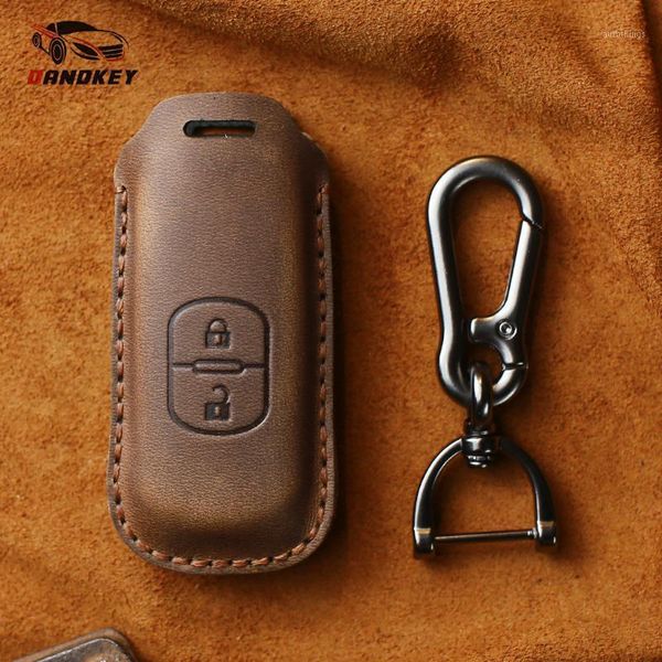 

dandkey genuine leather key case cover for 2 3 5 6 8 cx5 cx7 cx9 gt m3 m5 m6 m8 atenza axela key shell skin bag1