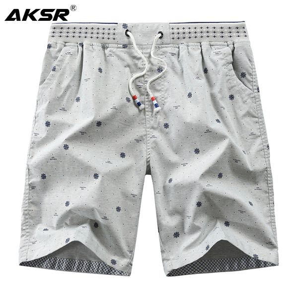 

men's summer shorts casual shorts pants men loose style board shorts floral printed male short pants sport fitness gym pants 1027, White;black