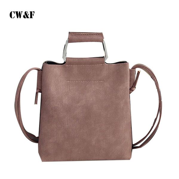 

cw&f crossbody bag tote fashion all-match small bag pu leather women shoulder bags female messenger handbag more colors